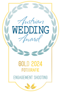 Austrian Wedding Award 2024 Kategorie Fotografie Engagement Shooting Gold